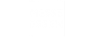 Logo der Messegesellschaft Essen, die wir im Rahmen unserer Spezialisierung für Messen, Kongresse und Events betreuen.
